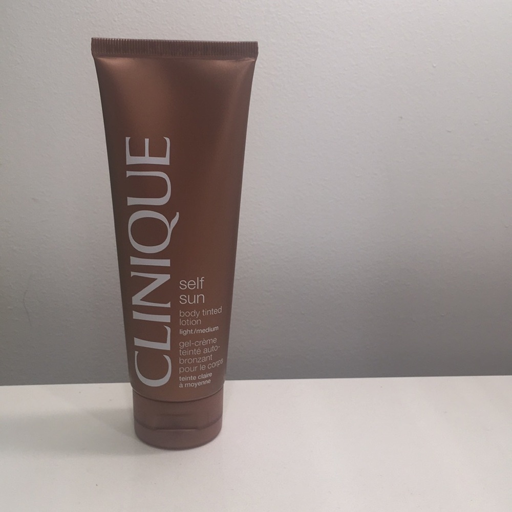 Clinique self sun body tinted lotion